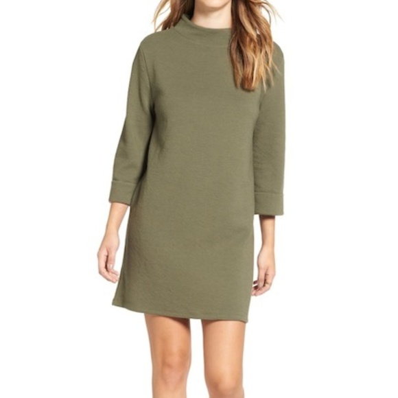 Leith Dresses & Skirts - LEITH Textured Shift Dress Holiday Outfit